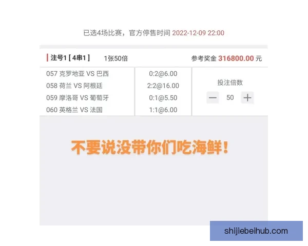 世界杯竞猜策略解析与赛前对阵胜负趋势全面分析